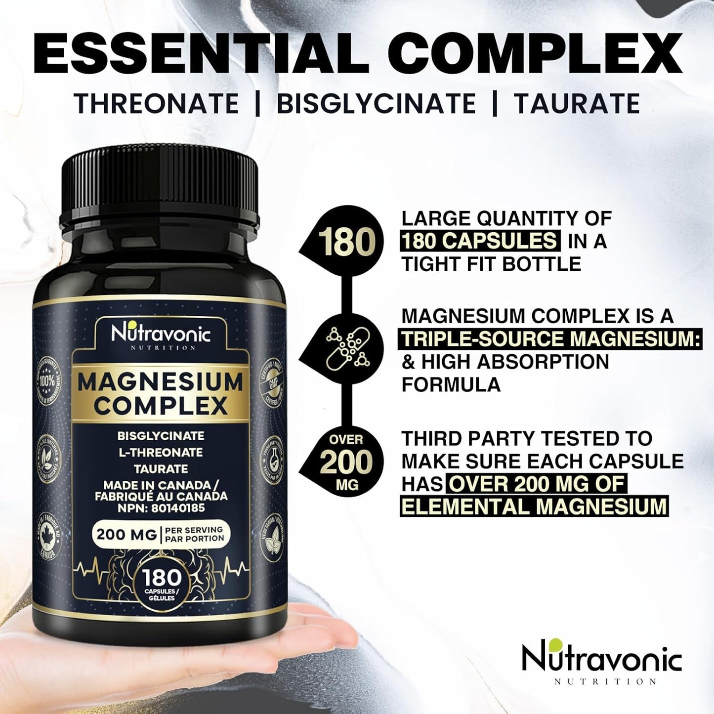 Nutravonic Nutrition Magnesium Complex
