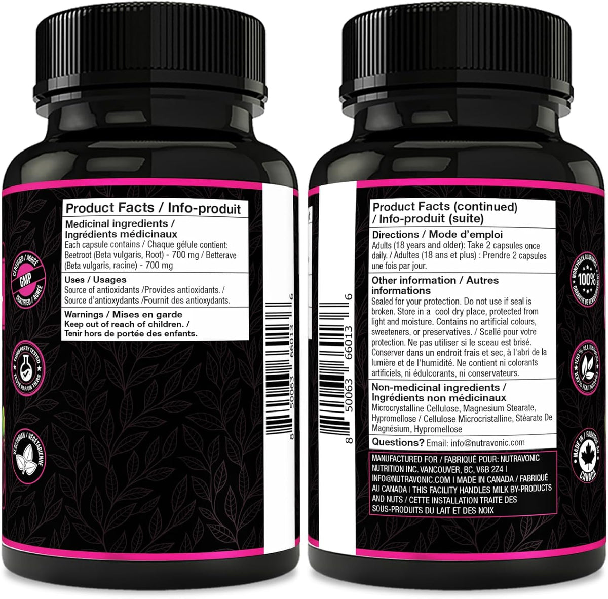 Nutravonic Nutrition Beetroot