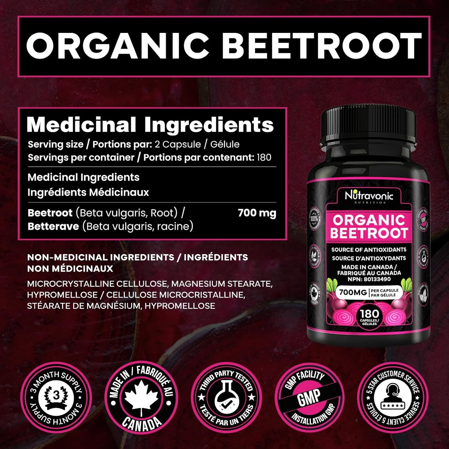 Nutravonic Nutrition Beetroot