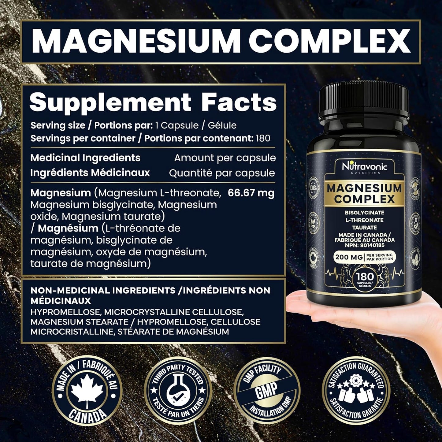 Nutravonic Nutrition Magnesium Complex