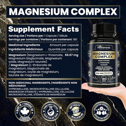 Nutravonic Nutrition Magnesium Complex