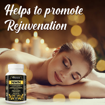 Nutravonic Nutrition Premium NMN, 120 Capsules