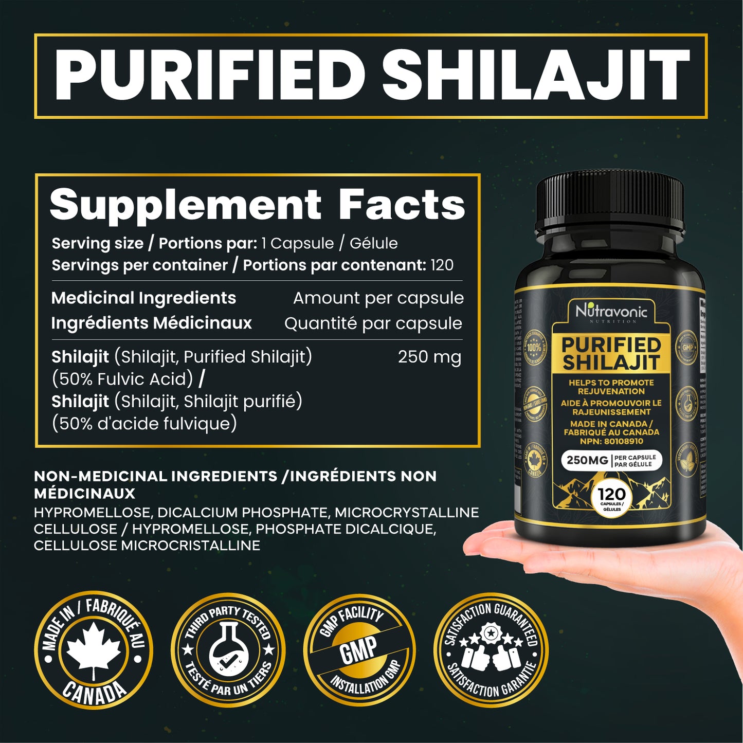 Purified Shilajit